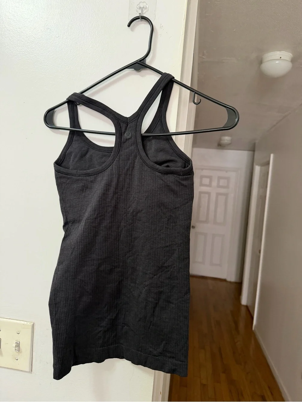 lululemon athletica Black Ribbed Racerback Tank - Picture 3 of 4
